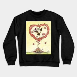 Love Signal Owl Crewneck Sweatshirt